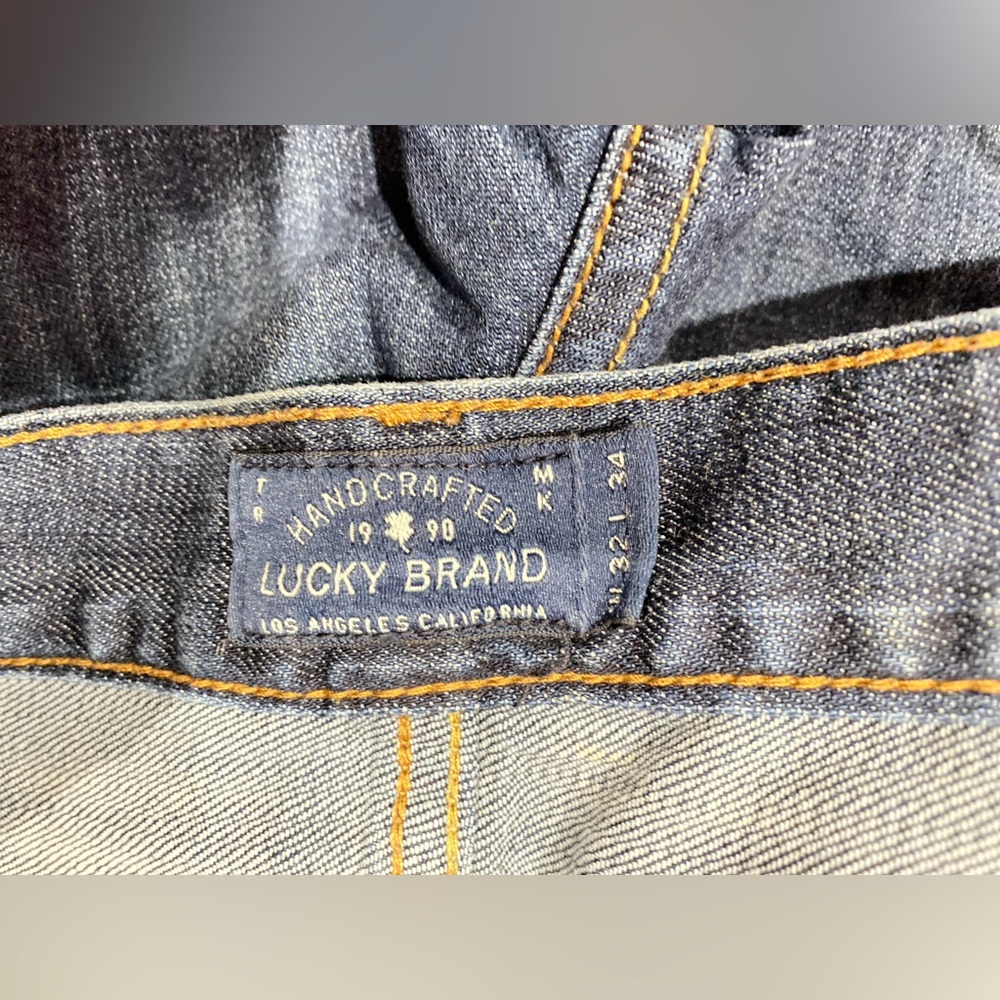 Lucky Brand Classic Blue Men's Jeans 32/34 straight  leg - Picture 14 of 15